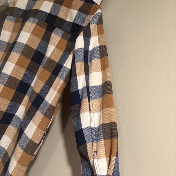 Plaid Soft-Brushed Utility Shacket for Women Sz XS - Picture 12 of 13